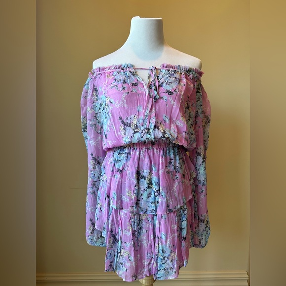 love shack fancy Dresses & Skirts - Love shack fancy purple floral dress. Size XS